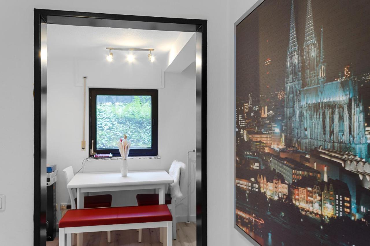 Gemuetliches Apartment In Koeln - Smarttv - Kueche Dış mekan fotoğraf